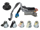 Kit Complet Neiman et Serrure pour Peugeot Partner et Citroën Berlingo - Inclus 5 Serrures et Bouchon de Réservoir