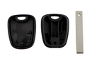 Chiave grezza con transponder chip ID46 e lama grezza HU83 - Compatibile Peugeot 2002-2017