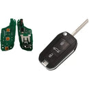 Clé télécommande vierge 4A AES Citroën C3 LOUNGE C4 CACTUS Berlingo Jumpy (2018-2024)