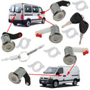 Kit Complet Neiman et Serrure pour Renault Master, Opel Movano, Nissan Interstar - Antivol de Direction, Bouchon de Trappe à Carburant, Clés, Barillets de Porte