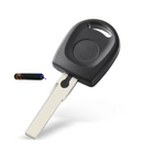 clé simple avec CHIP transpondeur ID48 VOLKSWAGEN SEAT SKODA AUDI a programmer