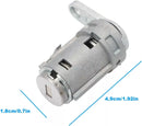 cylindre Barillet serrure de porte pour Peugeot 407 et 307 avant gauche avec 2 clés