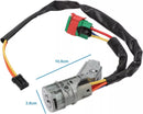 Lenkradschloss Anlasser Diebstahlschutz für CITROEN C3 phase 1 CITROEN C2 phase 1 Peugeot 307 1007 phase 1 4162AH (2001-2005)