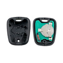 Clé électronique Peugeot 206 206 SW 206CC 206+ ID46 433 mhz Lame ne72