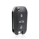 Clé télécommande vierge Peugeot 208 308 2008 5008 3 boutons électronique vierge ID46 HU83