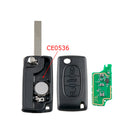 clé télécommande Peugeot 3 boutons 207 307 308 Expert Partner C4 PICASSO électronique vierge ID46 0536 ASK HU83