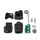 Clé AUDI A2 A3 A4 S4 A6 S6 RS6 TT A8 S8 vierge ID48 3 boutons électronique a programmer