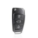 Clé vierge AUDI A3 S3 RS3 TT TTS TTRS électronique ID48  télécommande 3 boutons