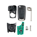 Clé télécommande vierge Opel Astra H Zafira B 2 boutons électronique ID46 433 mhz
