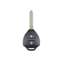 Coque cle Toyota Prius Corolla Carina Hilux Yaris Rav4 Auris télécommande boitier 2 boutons