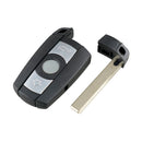 Coque Clé Télécommande pour Bmw E81 E82 E83 E84 E84 E87 E88 E90 E91 92 X5 X6 1 3 5 7 Z3