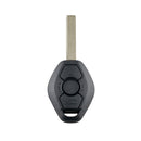 Coque clé plip BMW 3 5 7 E34 E36 E39 E46 E53 E38 X3 X5 Z3 Z4 3 boutons lame HU92
