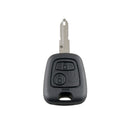 coque de clé pour Peugeot 206 206CC 206 Break boitier télécommande 2 boutons