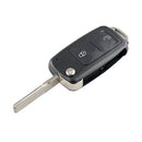 Coque de clé Volkswagen Seat Skoda boitier télécommande 2 boutons Golf Polo Bora Ibiza ...