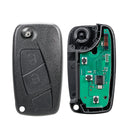 Clé Vierge FIAT Punto 500 EVO DOBLO FIORINO QUBO A Programmer Télécommande 2 bouton ID46 bsi Delphi