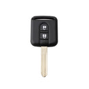 clé télécommande vierge pour Nissan QASHQAI MICRA NOTE XTRAIL NAVARA 2 boutons ELECTRONIQUE ID46 a programmer