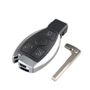 Clé Vierge Electronique compatible Mercedes NEC ET BGA 2001 - 2015 / 3 boutons CLASSE A B C E S ML VITO SPRINTER