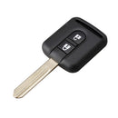 clé télécommande vierge pour Nissan QASHQAI MICRA NOTE XTRAIL NAVARA 2 boutons ELECTRONIQUE ID46 a programmer
