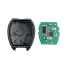 clé télécommande vierge compatible MINI COOPER ONE R50 R53 2 boutons PCF 7930S 433 mhz A programmer