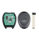 clé télécommande vierge compatible MINI COOPER ONE R50 R53 2 boutons PCF 7930S 433 mhz A programmer