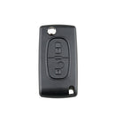 clé télécommande vierge Citroen C4 C5 C4 Picasso Peugeot 307 407 Jumpy 2 boutons électronique vierge ID46 0523 ASK HU83