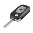 Coque plip clé Renault Clio 3 Modus Kangoo Twingo boitier télécommande 2 boutons