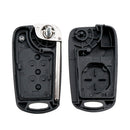 coque de clé pour KIA SPORTAGE RIO RONDO SOUL boitier télécommande 3 boutons