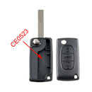 Coque clé Peugeot Citroen pour Partner Expert 307 407 308 3008 C4 C4 Picasso C5