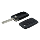 Coque clé Peugeot 1007 807 Citroen C8 Télécommande 4 boutons CE0523