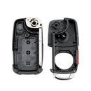 coque de clé Volswage Seat Skoda Télécommande 3 boutons Golf Polo Eos Scirocco Tiguan