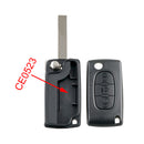 coque clé Citroen télécommnde 3 boutons C3 C4 C5 C4 picasso Berlingo Jumpy Peugeot 407 Partner