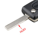 coque clé Peugeot 307 207 307CC 308 3008 5008 Partner Expert télécommande 2 boutons