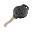 Produits coque de clé Smart FORTWO boitier télécommande 3 boutons